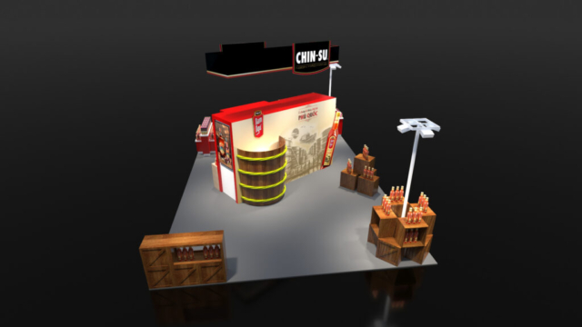 Chinsu's booth