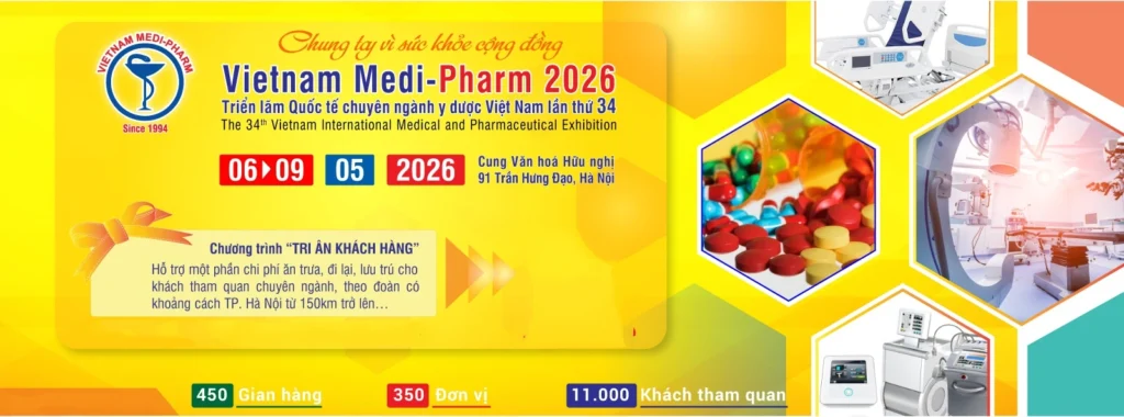 Triển lãm Quốc tế chuyên ngành Y Dược Việt Nam