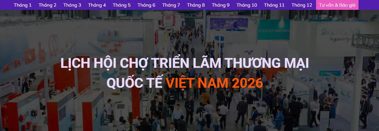 Ngành hàng trưng bày tại [TÊN TRIỂN LÃM]